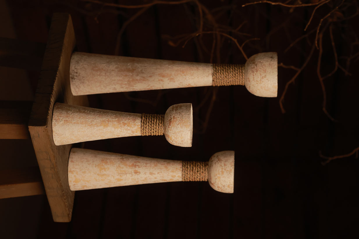 COIR CANDLE TOWER