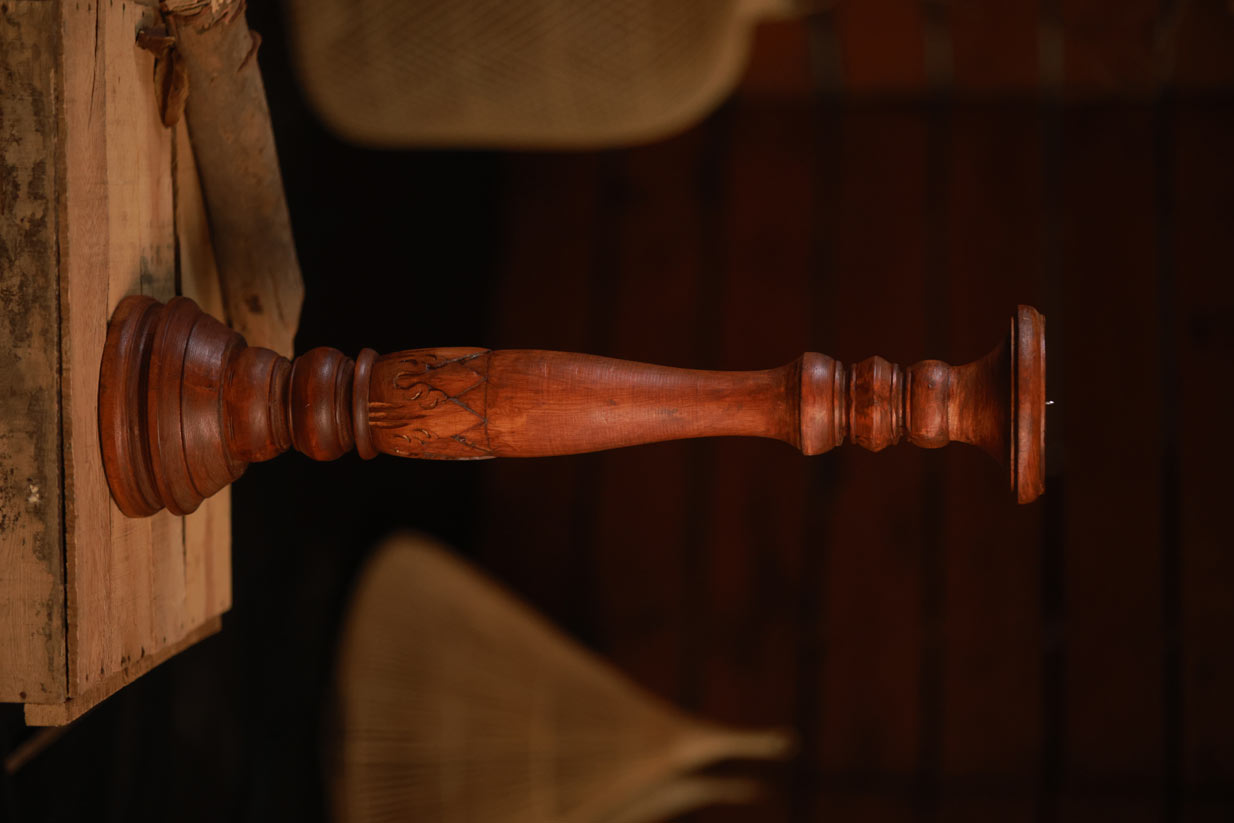 BURNISHED CANDLE TOWER