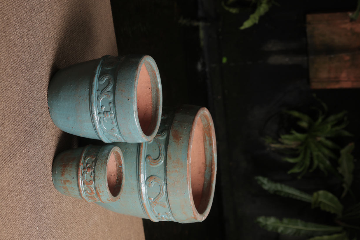 Anchor Planter Blue