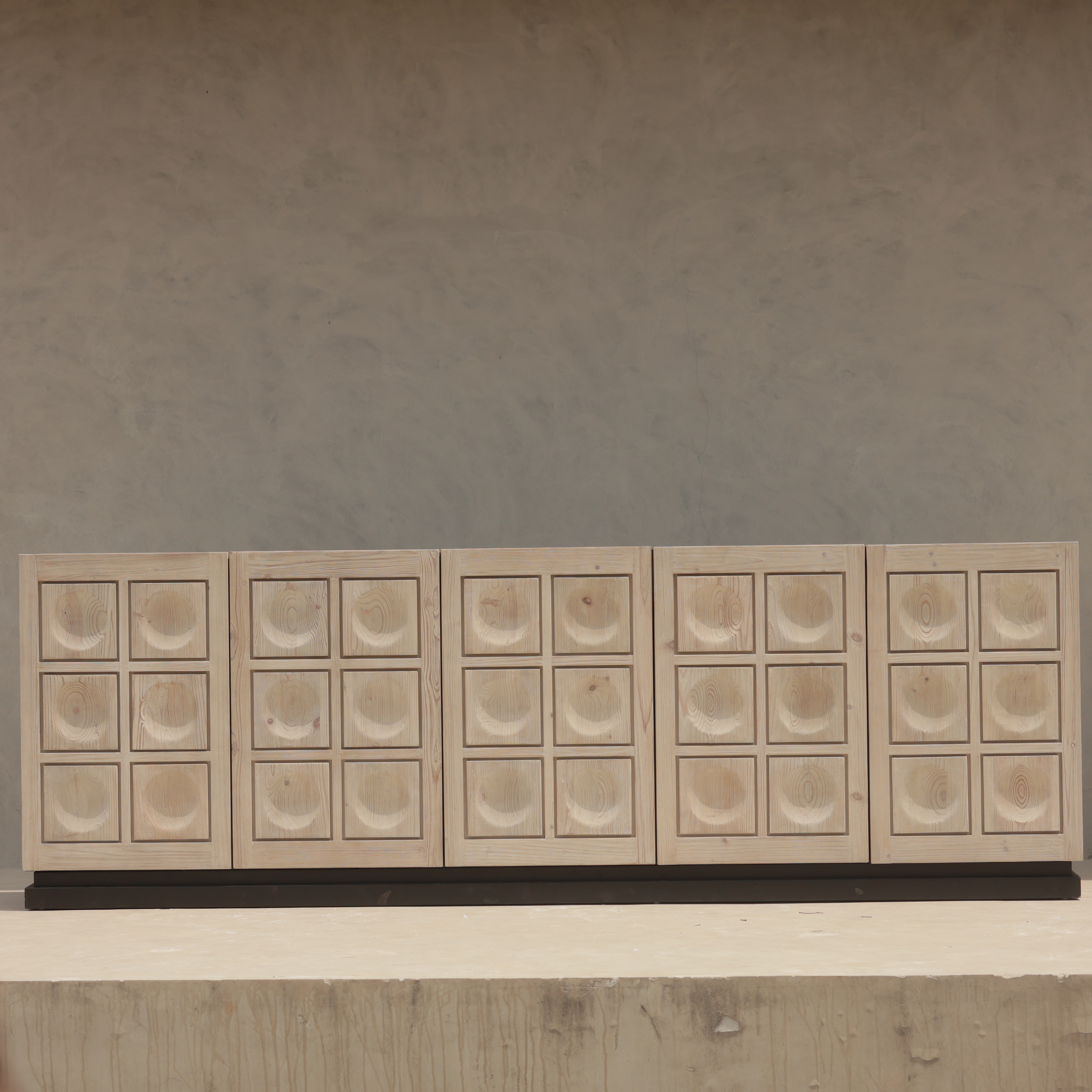 ROSTER WOODEN SIDEBOARD
