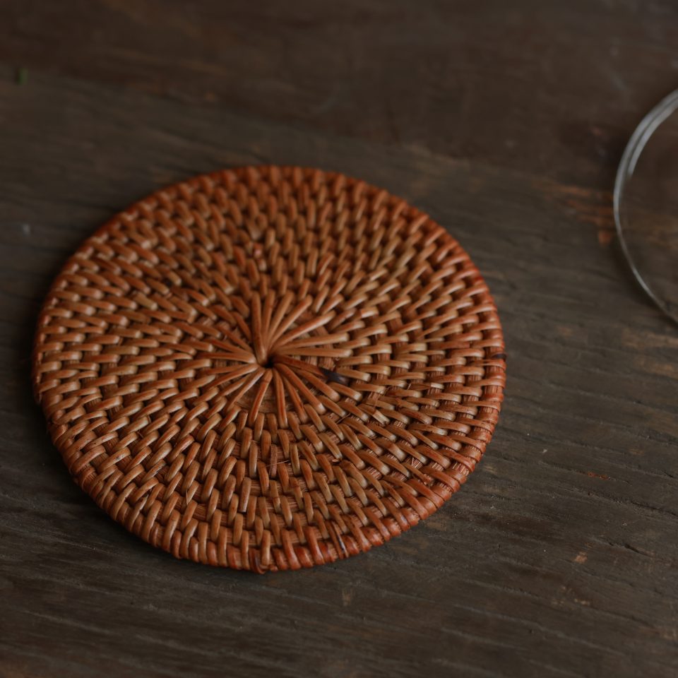 RATTAN COASTER