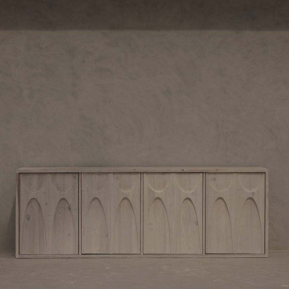 CATHEDRAL WOODEN SIDEBOARD