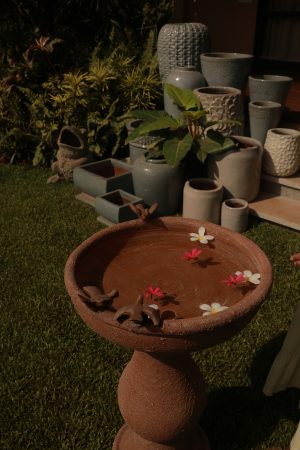 bird bath is classic decorated item by wudapple craftsman