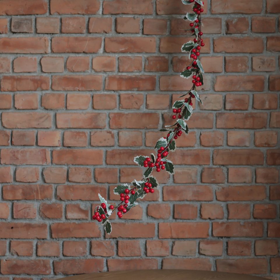 Festive Holly Garland