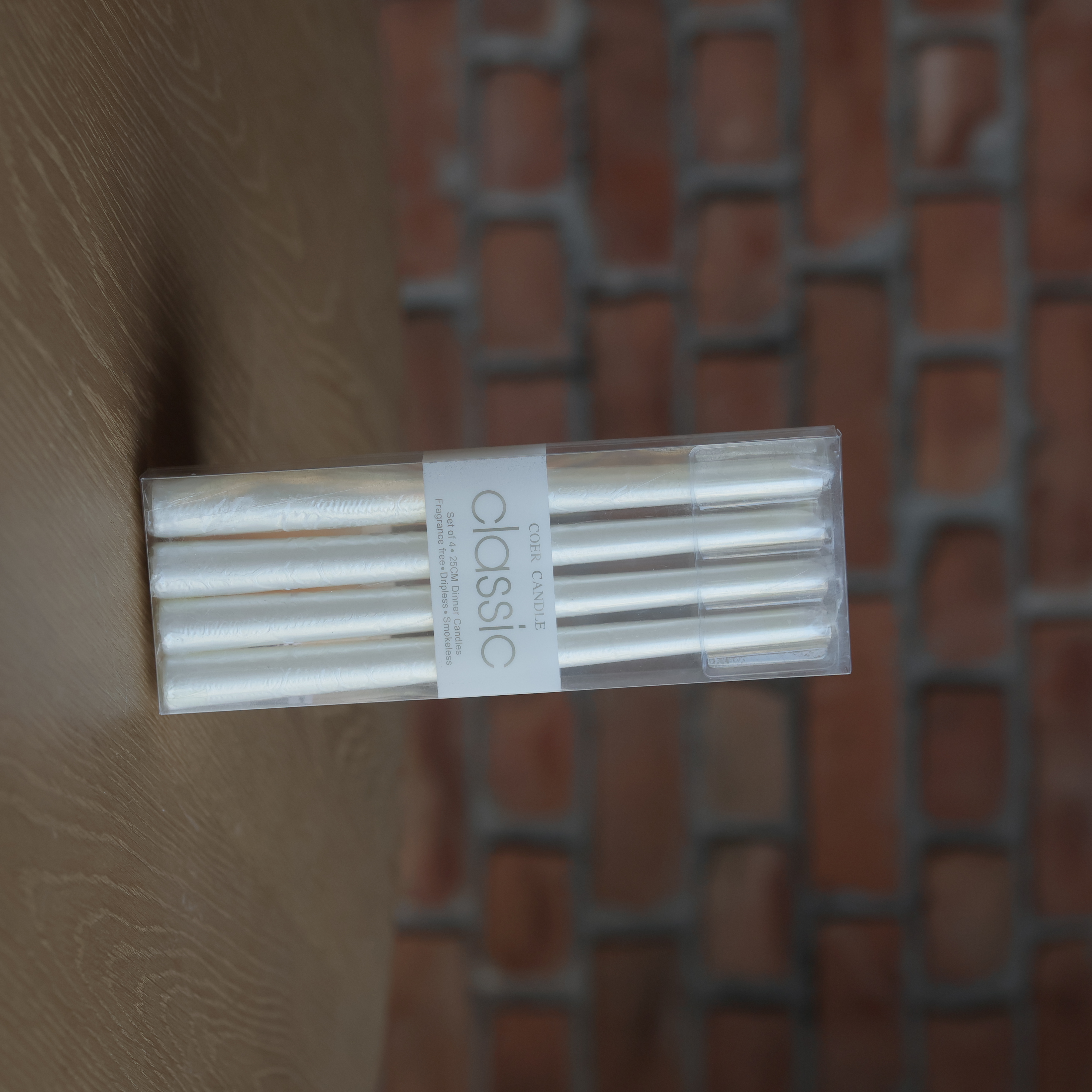 Festive Silver Candles