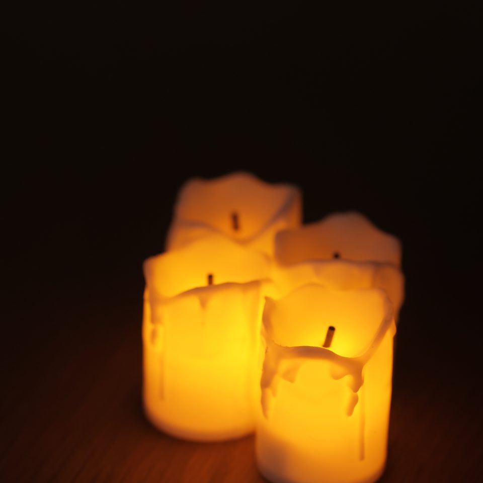 Mini Glow Flameless Candle Set of 4