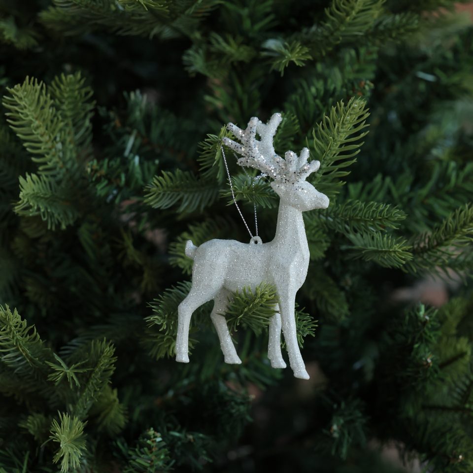 Frosted Reindeer Set of 2