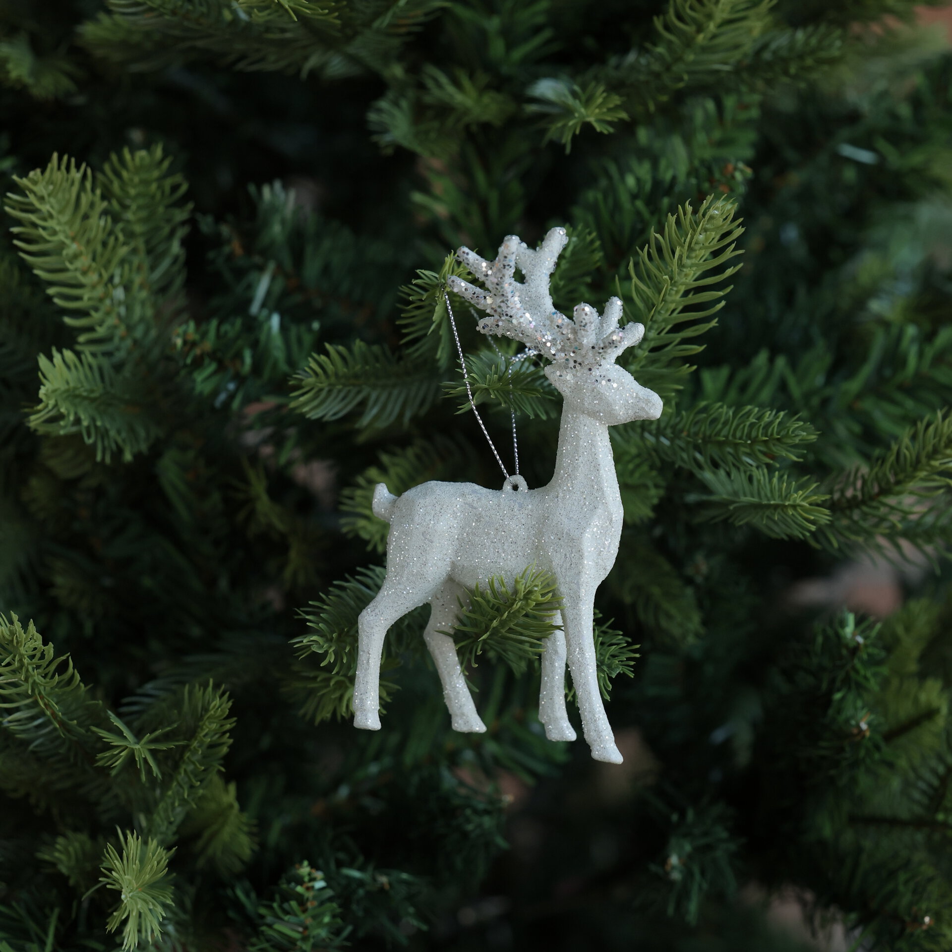 Frosted Reindeer Set of 2
