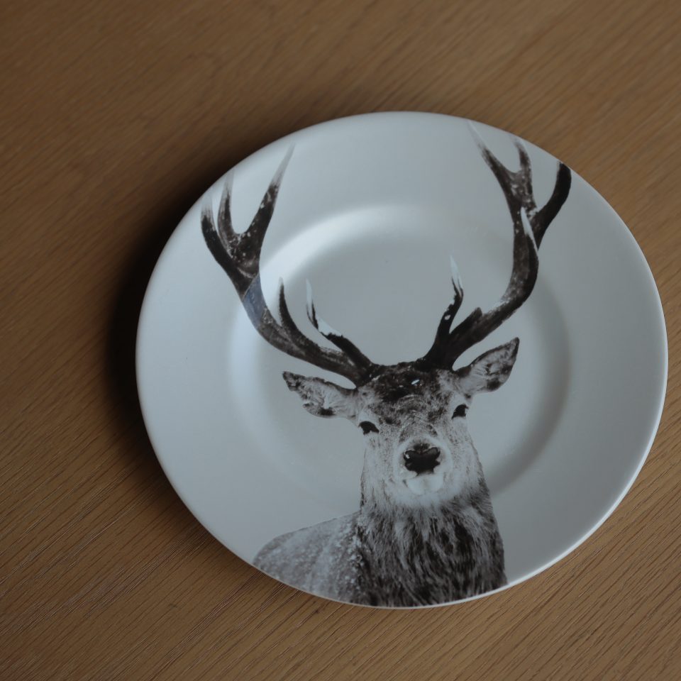Classic Reindeer Plate