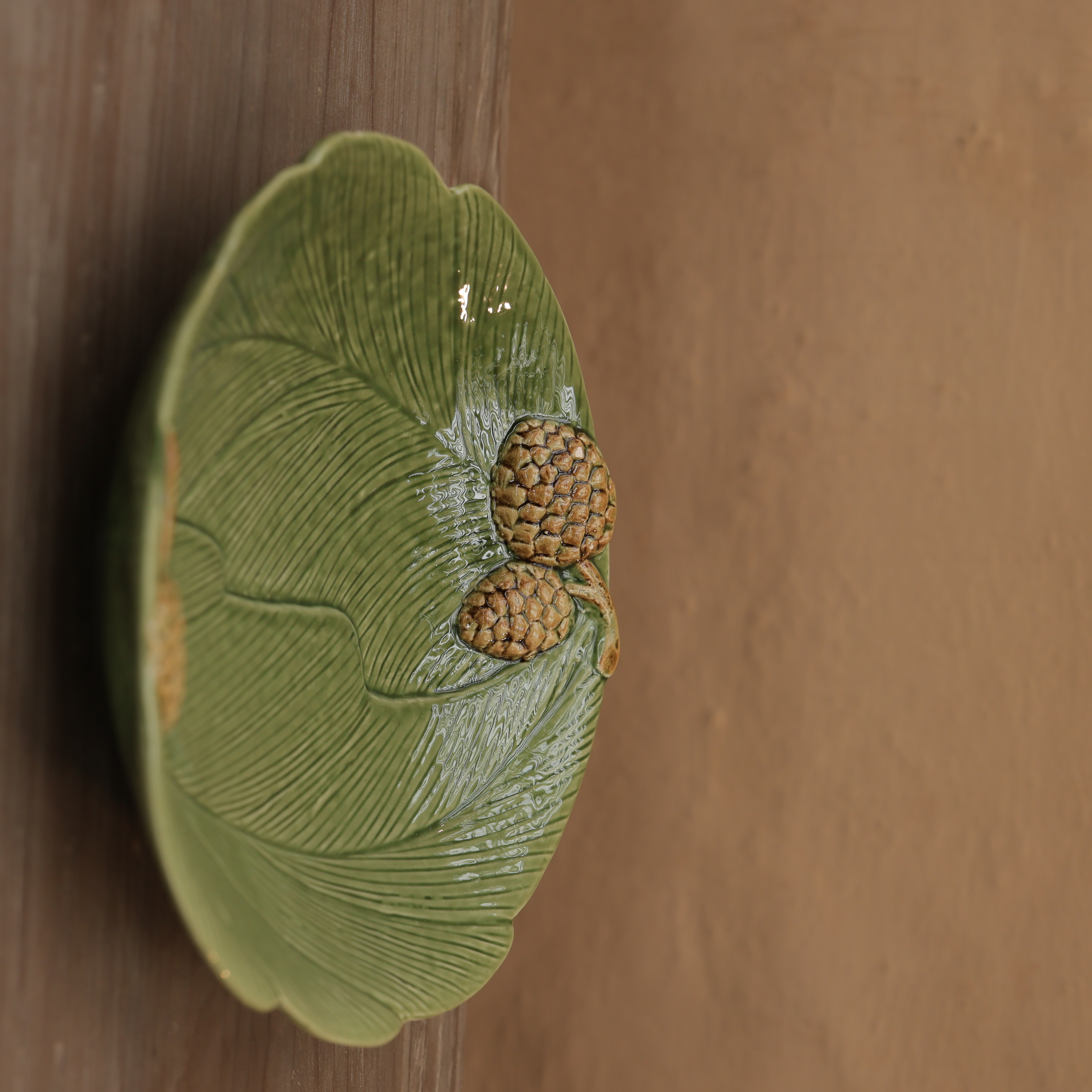 LIGHT SAGE PINECONE BOWL