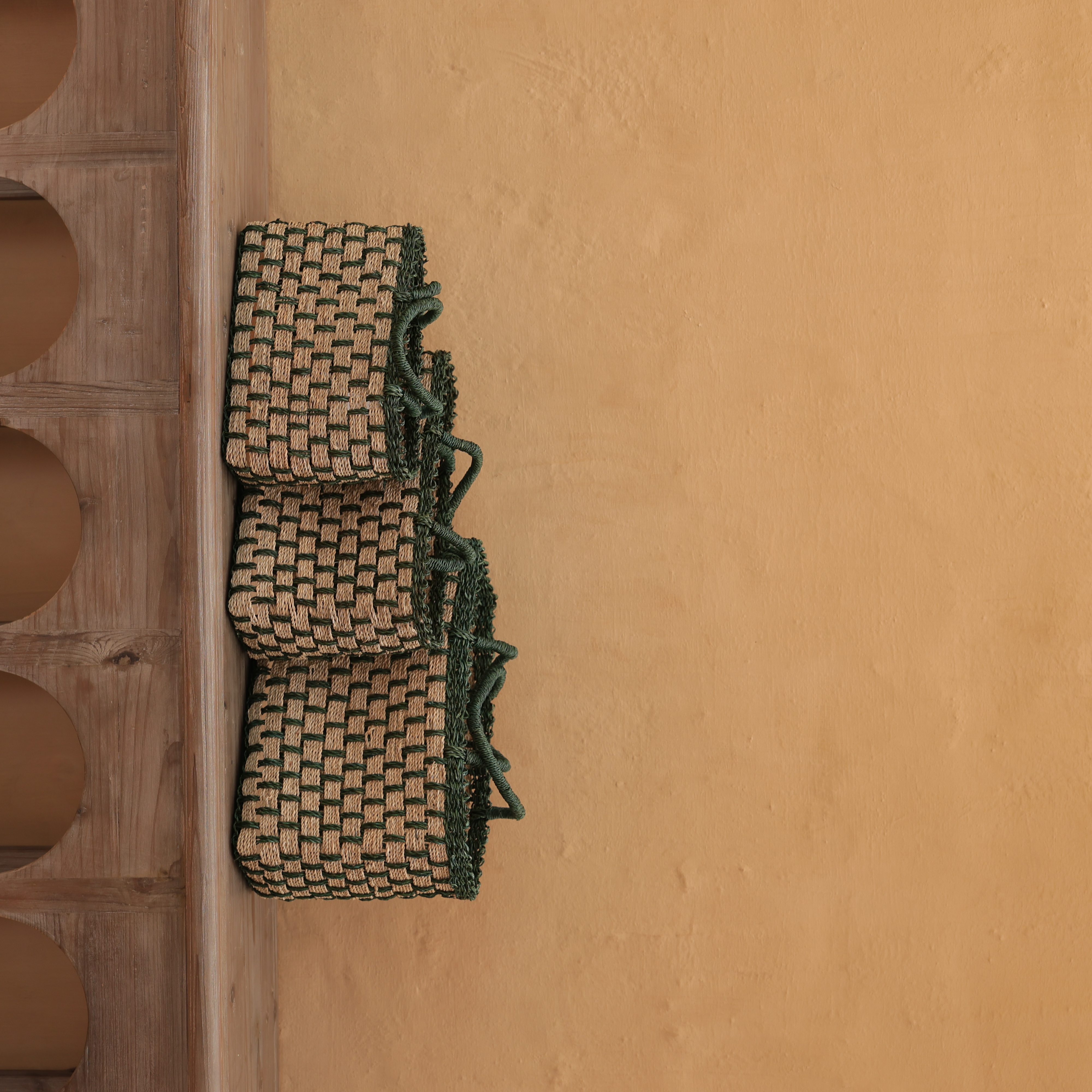 EVERGREEN WEAVE BASKET