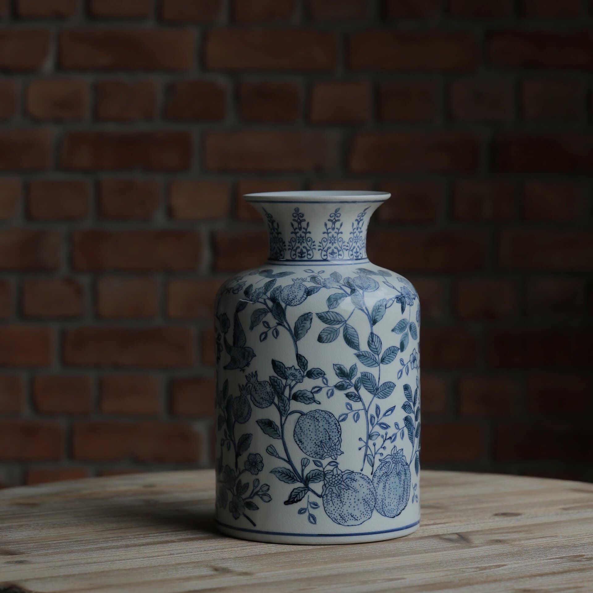 ORNATE POMEGRANATE VASE