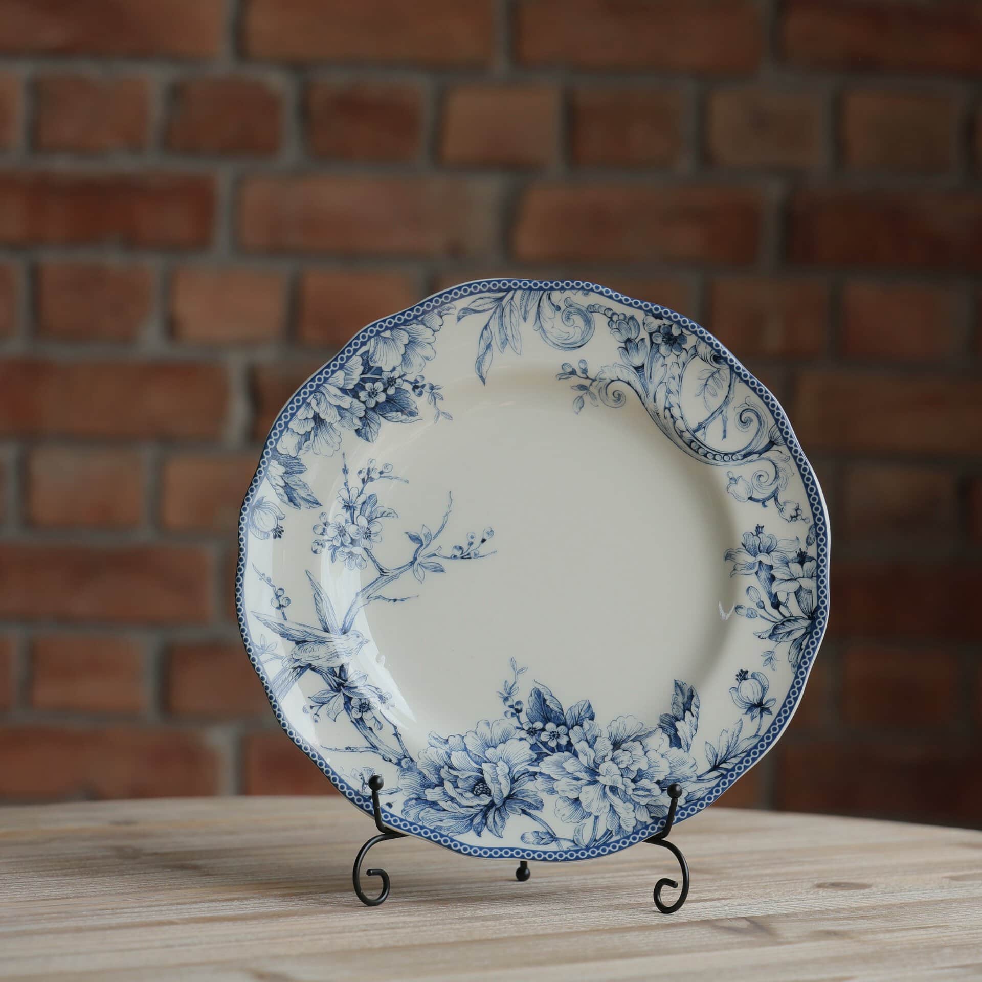 AZURE BLOOM PLATE